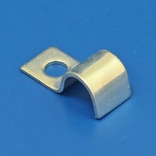 Vintage/Classic Car Pack of 10 Metal Saddle Type Clips for 8mm Cable