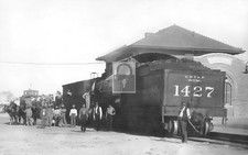 Railroad Train Station Depot Amarillo Texas TX - Reprint