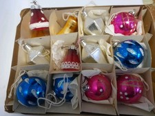 Alter Christbaumschmuck  Kugeln DDR Lauscha