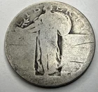 No Date Standing Liberty Quarter 90% Silver R28