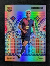 2025-26 DAKA FC Barcelona Top Audience DANI OLMO 12/45 Silver Holocene #MT-4