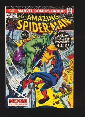 Amazing Spider-Man # 120 - Spidey vs. Hulk Fine/VF Cond