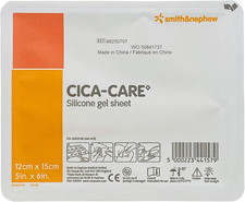 Cica-Care Silicone Gel Adhesive Sheet 5" X 6"