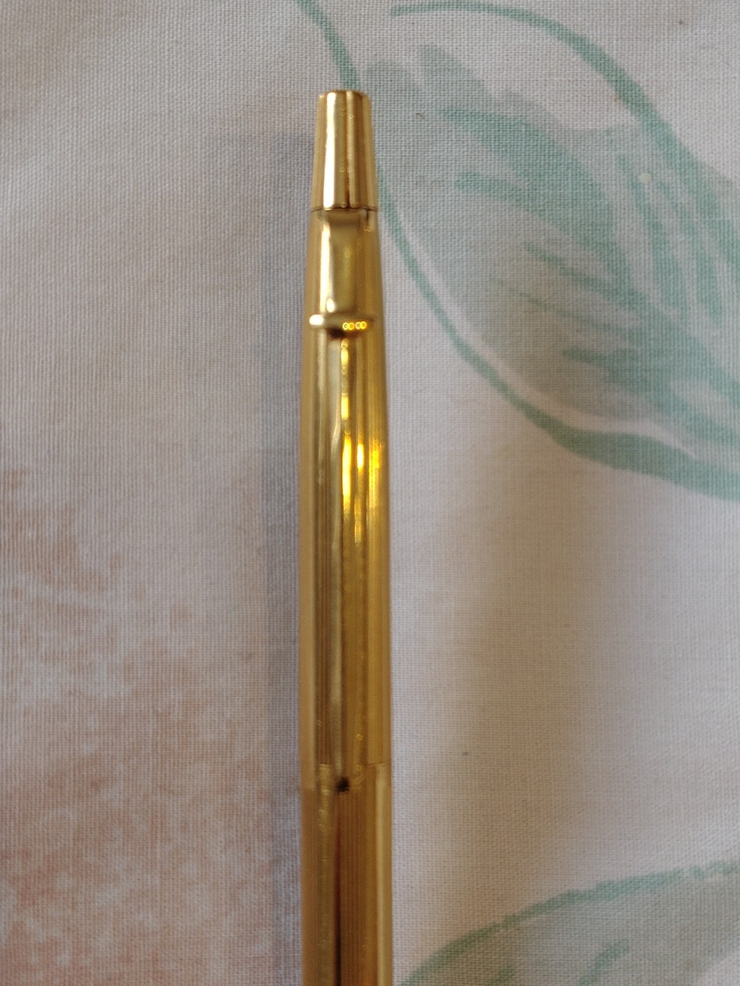 Caran Dache Madison Gold Plated Ball Point Pen Made In Swiss