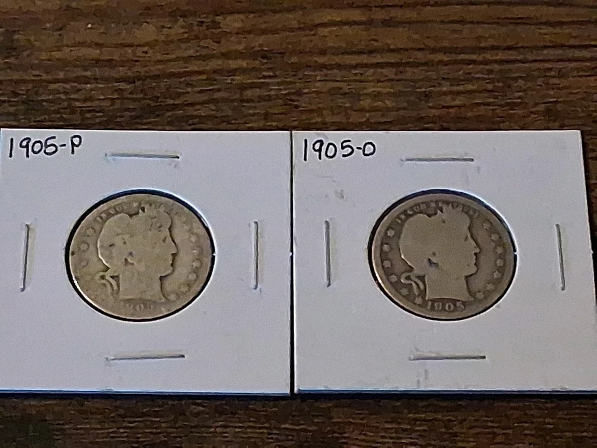 1905 Year Barber Quarters (1892-1916) for sale | eBay