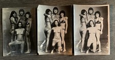 JERRY &ldquo;KING&rdquo; LAWLER 3 PHOTO LOT cheesecake pose used for flyer Memphis wrestling
