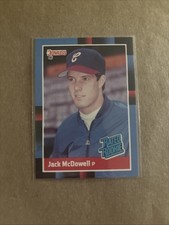1988 Donruss #47 Jack McDowell Rookie Card. rookie card picture