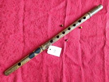Negishi Shino Fue Dragon Head Shinto Flute 7 Hole Metal Tip 51cm Rare