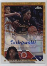2023 Topps Chrome McDonald's All American 31/50 Sahara K Williams Auto 1bj7