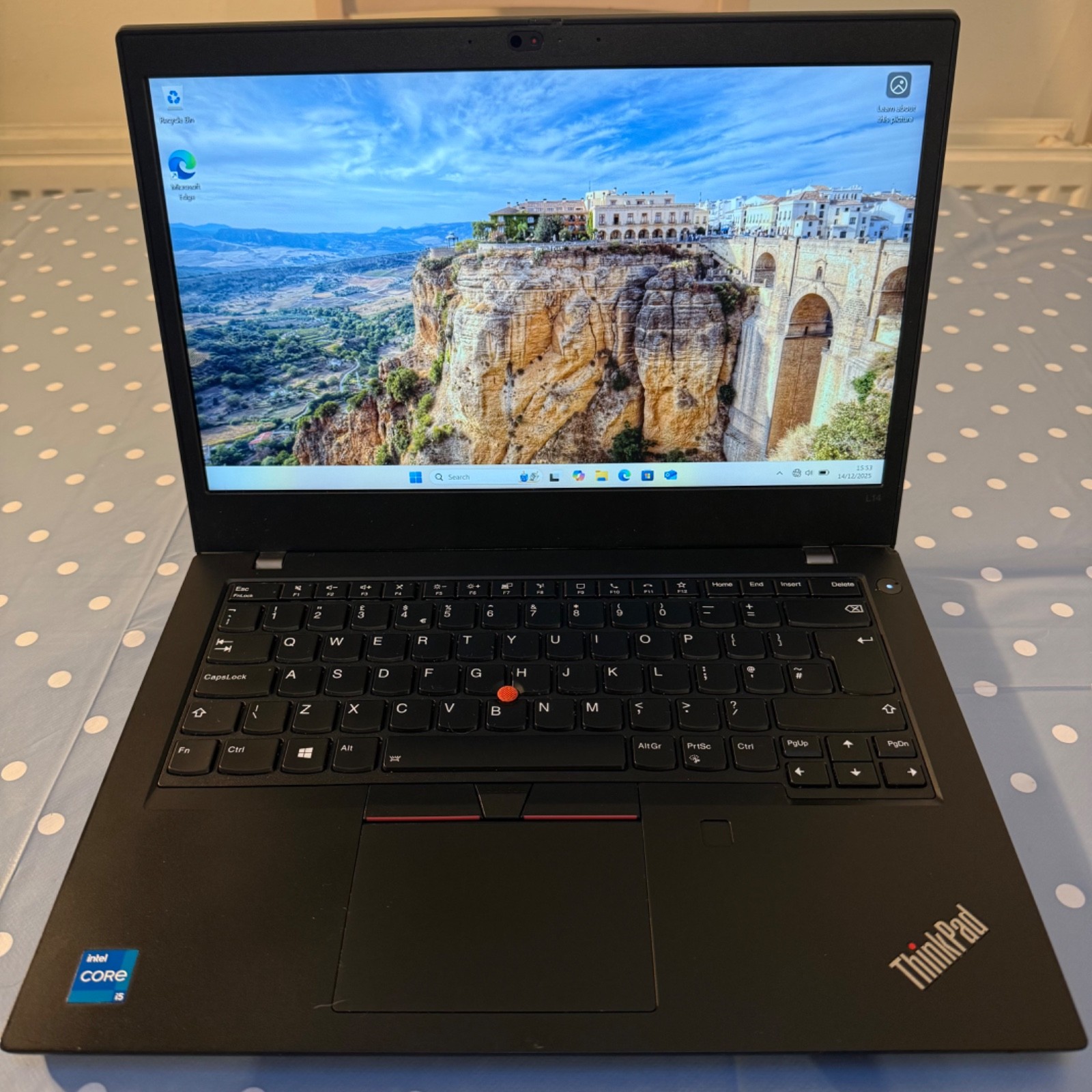 Lenovo ThinkPad L14 Gen 2 Laptop, i5 11th Gen, 16GB RAM, 1TB NVMe, Win 11 Pro