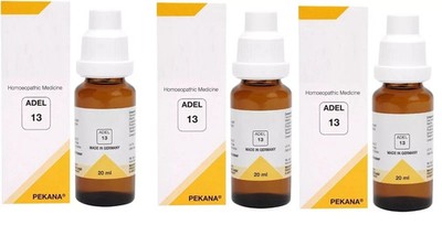 ADEL 13 Fattex Drops 20ml | Weight Reduction Remedy | Pack of 3 | Free Shipping