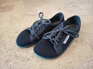 Leguano Aktiv Barfußschuhe Neuwertig Gr.38 Damen Grau