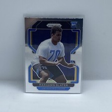 2021 Panini Prizm Football #431 Rashawn Slater Rookie Card RC Base. rookie card picture