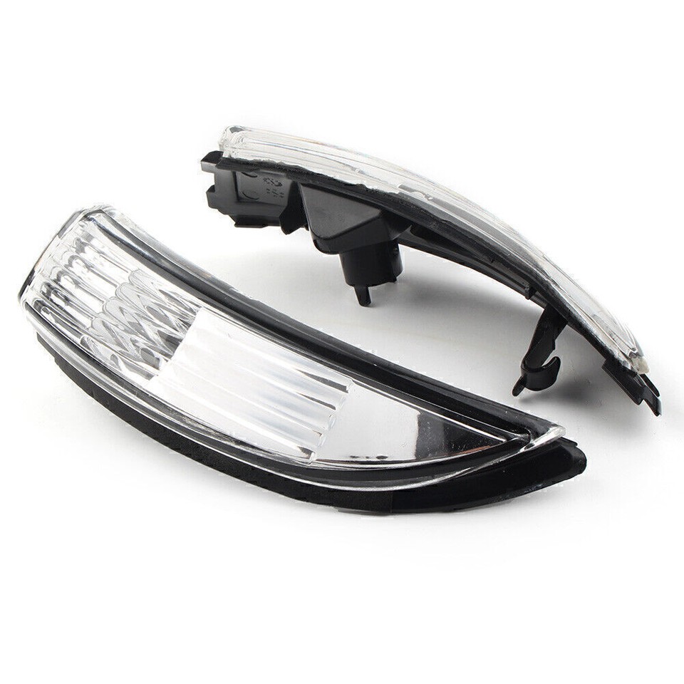 Pair Side Rear View Mirror Turn Signal Light No Bulb For Ford Fiesta