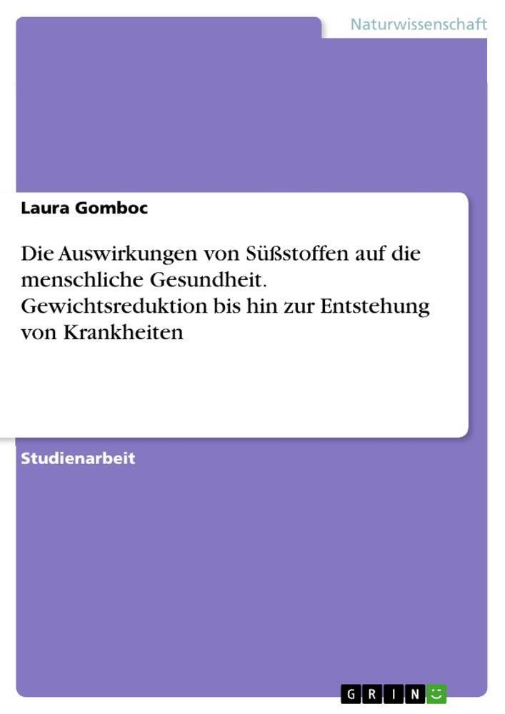 Thumbnail - Die Auswirkungen Von Süßstoffen Auf Die Menschliche Gesundheit.