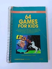Compute s Commodore 64 Games For Kids Spiral Bound Book Clark  Kathy Kidd