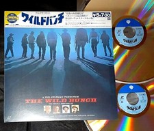 THE WILD BUNCH WILLIAM HOLDEN JAPAN PIONEER LDC ORIG LASER DISC w/OBI