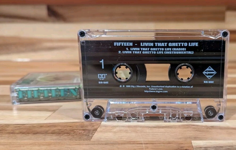 洋楽 g-rap FIFTEEN: Livin That Ghetto Life Fifteen- Livin That Ghetto Life Cassette Pre-owned 1999 Big