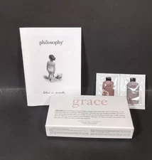 The Philosophy State of Grace 3 Piece Luxury Soap Bar Collection Set NIB Sealed