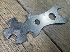 Antique Multi Tool Bicycle Bike Shop Tool Vintage Wrench Saddle Bag Pouch