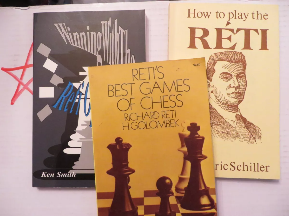 Vintage Allan Troy Chess Book-Ed#5-Reti Opening Festival! 2/3