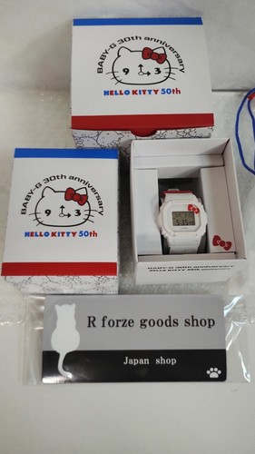 Hello Kitty BABY-G 50th Anniversary Watch BGD-565KT-7JR Casio 2024 fast shipping - Picture 2 of 10