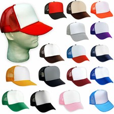 WHOLESALE LOT  48 TRUCKER HATS  4 DOZEN Mesh Caps Adjustable SNAPBACK HAT NEW