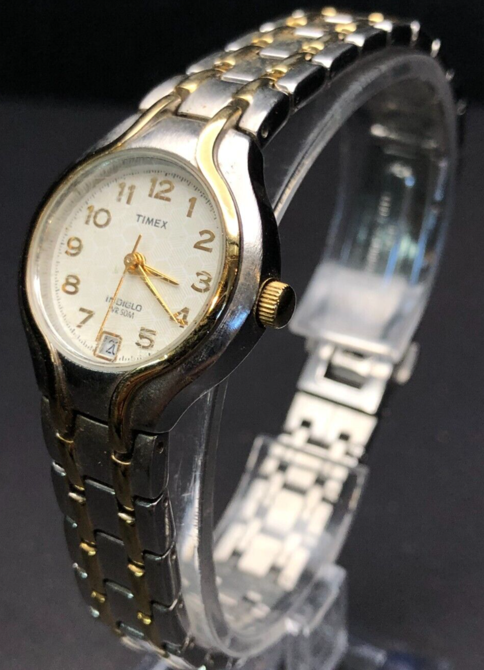Vintage Timex Analog Watch WR50M for Women May Require Battery or Repair Untested