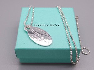 tiffany silver dog tag
