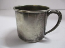 Vintage ONEIDA Silver Plate Baby Christening Cup
