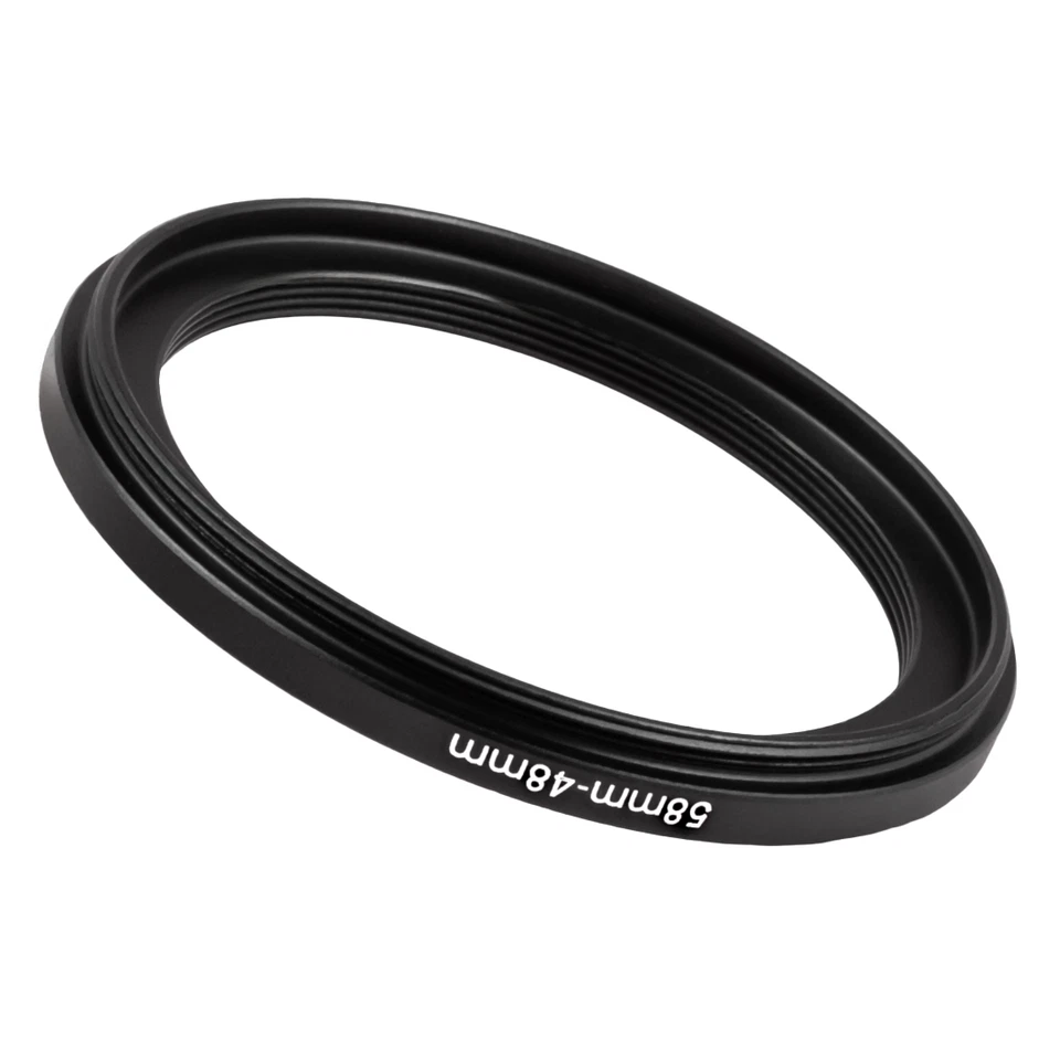 58mm to 48mm Stepping Step Down Filter Ring Adapter 58mm-48mm  - Image 2 of 2