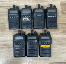 Lot Of 7 Vertex Standard VX-454-D0-5 VHF 134-174 MHz Radio F
