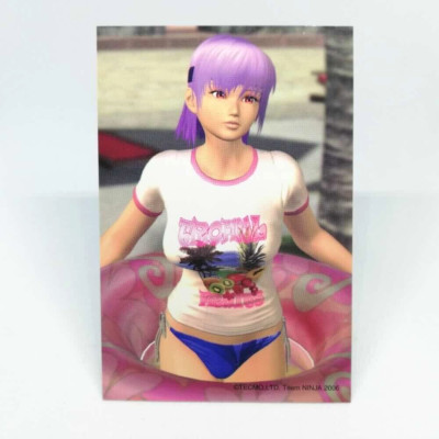 Ayane 2006 Trading Card DEAD OR ALIVE 4 KOEI TECMO JAPAN GAME JAPAN ARCADE