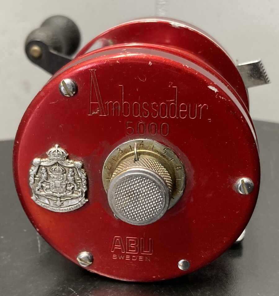 ABU 5000C CLASSIC REPLICA RED 赤 アブ アンバサダー 5000C