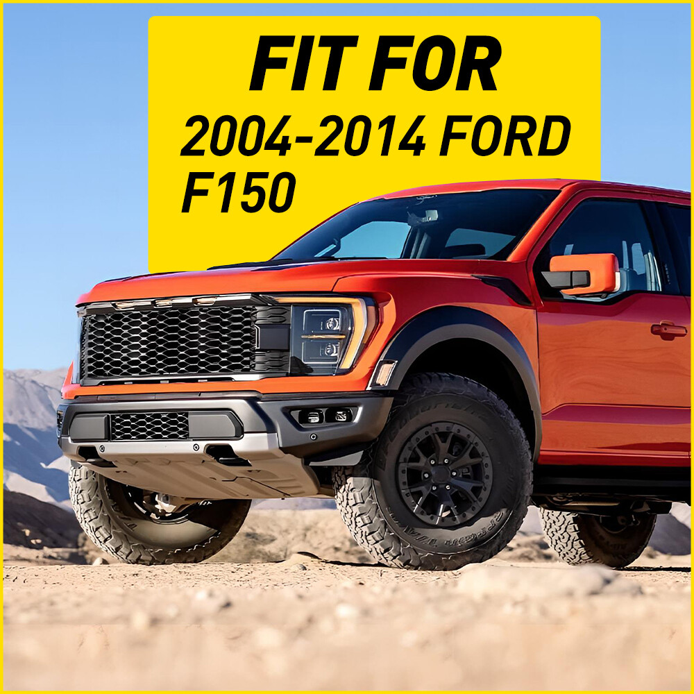 4x Chrome B-Pillar Post Trim Covers – For 2004-2014 Ford F150 (Self-Adhesive)