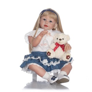 Reborn Baby Dolls 28 Alive Soft Silicone Reborn Toddler Doll