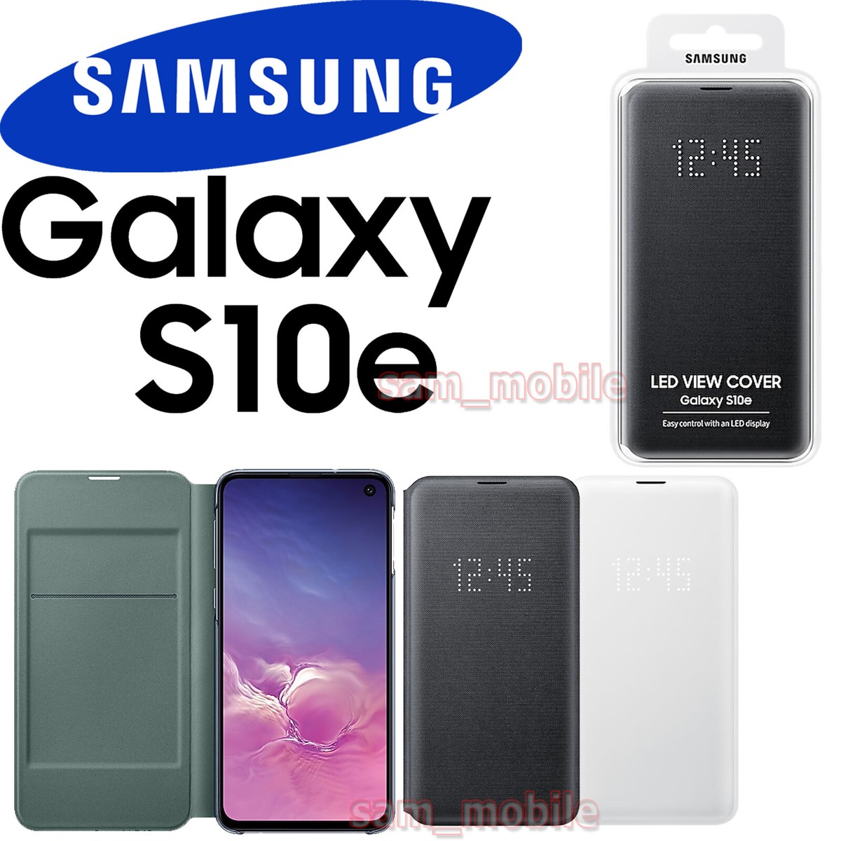 Flip Cover S10e Led Cover SAMSUNG GALAXY S10 LED VIEW FLIP COVER
