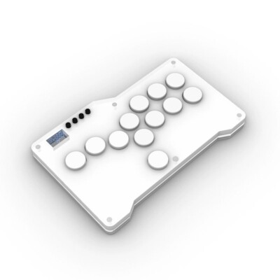 Fight Stick Game Controller w/ TTC Speed Silver V2 Switches Suitable for Hitbox