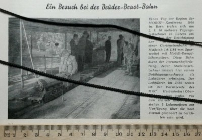 Foto Brüder Brast Bahn Luzern Schweiz Reichsbahn Zeuke Eisenbahn Bahnhof BW 18