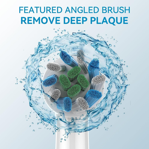 Ersatzkopfbürste für Oral B Floss Action White X-Filaments Zahnbürste, 4 Stück - Bild 6 von 8
