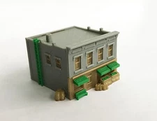 Outland Models Train Railroad City Fresh Food Shop / Store / Market Z Scale