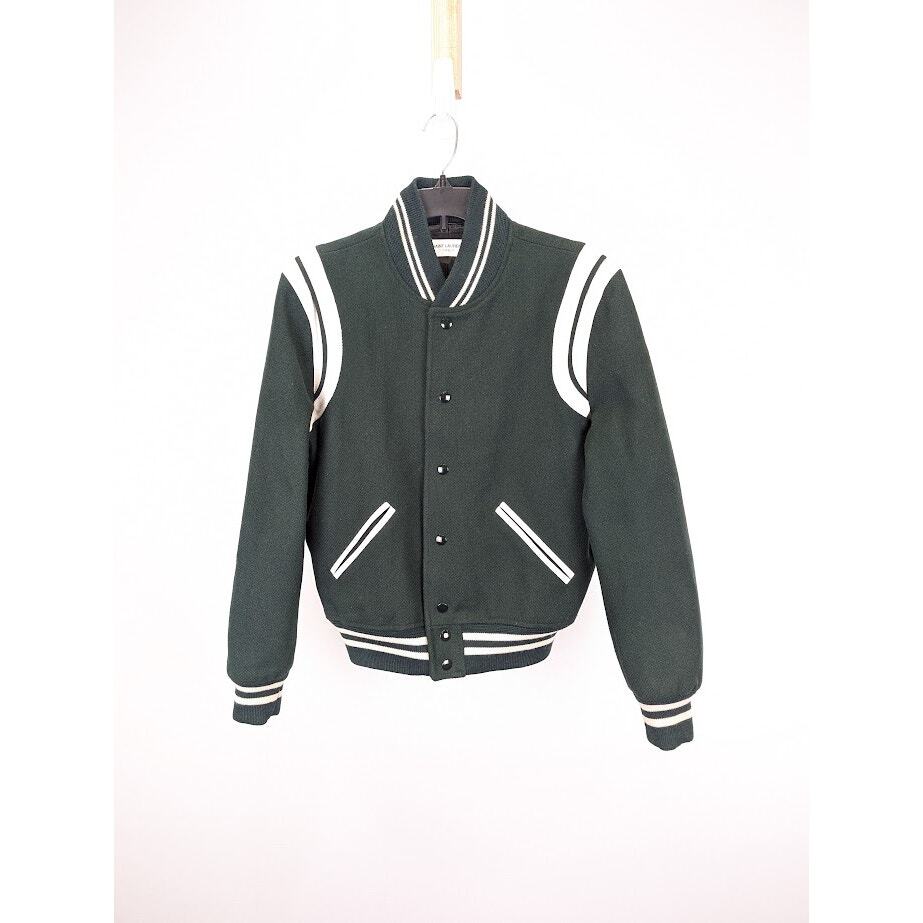 Giacca Teddy Saint Laurent Paris multicolore USATA 46