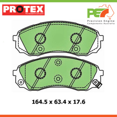 New PROTEX Ultra DISC BRAKE PAD SET For HYUNDAI H-1 2.5 CRDi [TQ] 2.5L