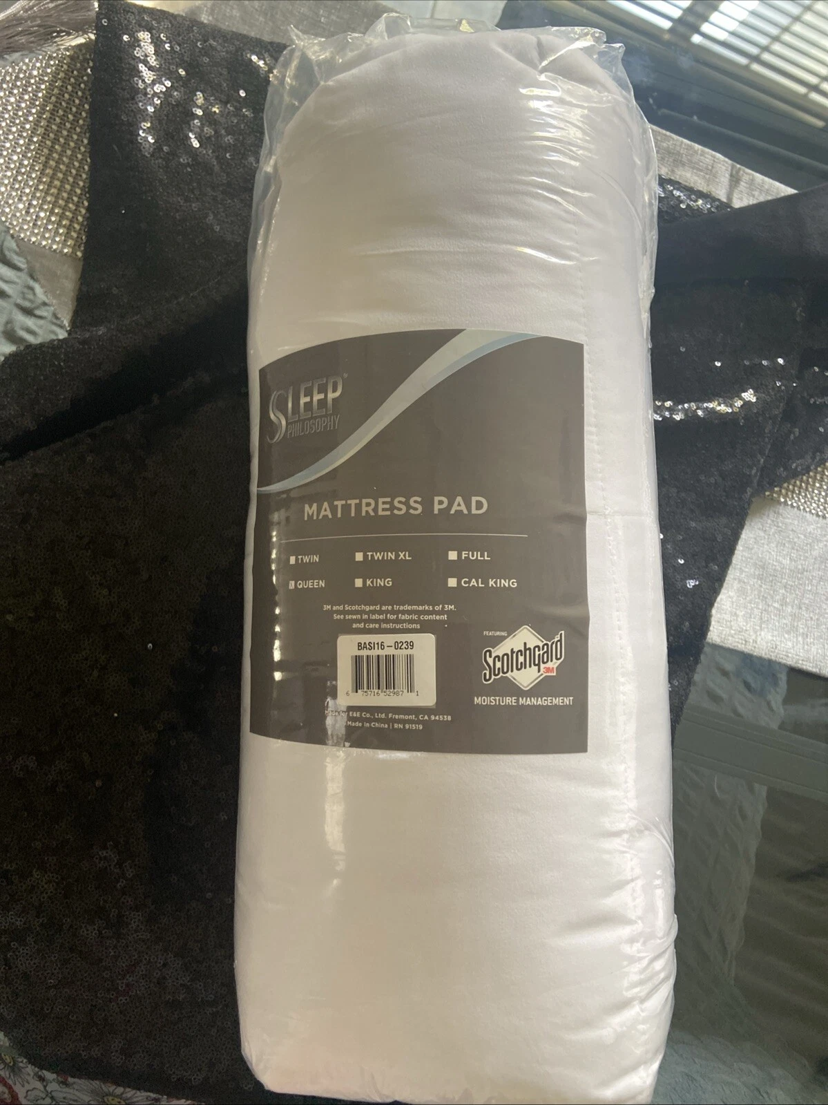 Sleep Philosophy Queen Mattress Pad