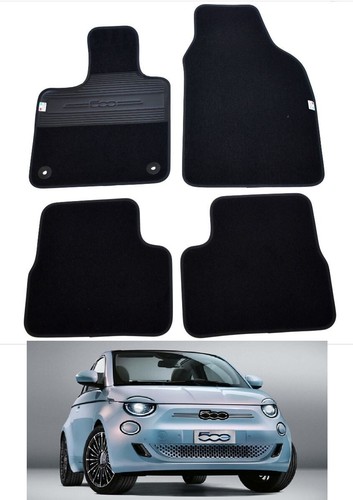 TAPPETINI TAPPETI MOQUETTE FIAT 500 ORIGINALI 4PZ 71807922 71808754 - Foto 3