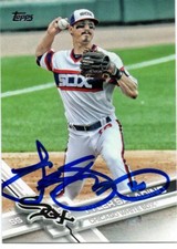 Tyler Saladino Chicago White Sox 2017 Topps Series 2 Signed Card