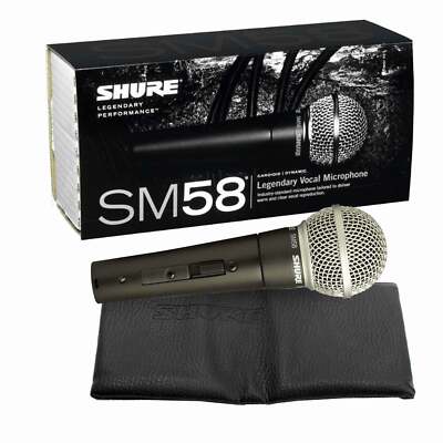 【超希少】Supreme Shure SM58 Vocal Microphone Shure SM58 Legendary Dynamic Vocal Microphone (No Switch, No Cable