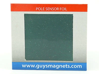 GUY'S MAGNETS LTD Magnet Pole Sensor Foil / Flux Detector card neodymium alnico ferrite smco