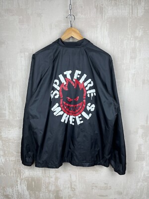 Spitfire Wheels Windbreaker Overshirt Jacket Men's Size fits to