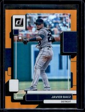 2022 Panini Donruss - [Base] - Holo Orange #204 - Javier Baez